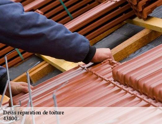 Devis réparation de toiture  chamalieres-sur-loire-43800 DORKELD Couvreur zinguerie 43
