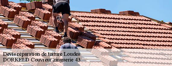 Devis réparation de toiture  loudes-43320 DORKELD Couvreur zinguerie 43