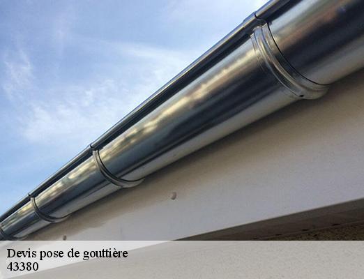 Devis pose de gouttière  saint-austremoine-43380 DORKELD Couvreur zinguerie 43