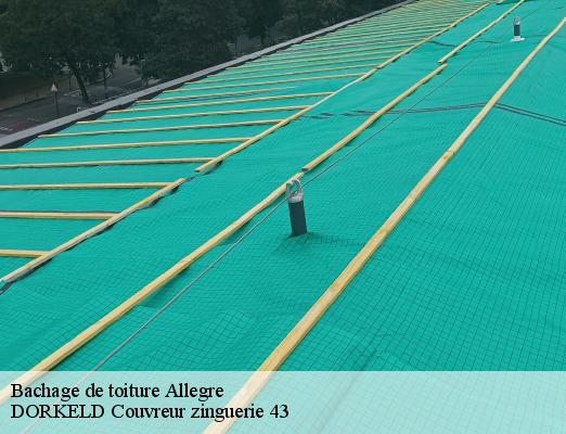 Bachage de toiture  allegre-43270 DORKELD Couvreur zinguerie 43