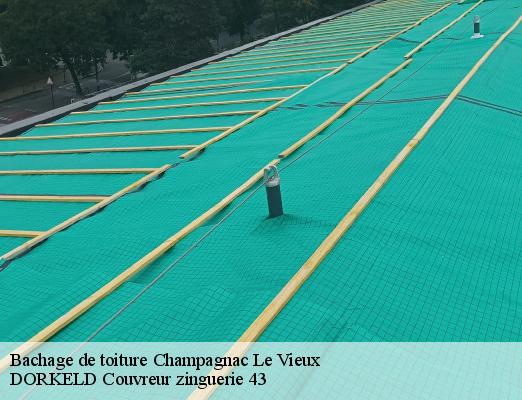 Bachage de toiture  champagnac-le-vieux-43440 DORKELD Couvreur zinguerie 43