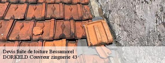 Devis fuite de toiture  bessamorel-43200 DORKELD Couvreur zinguerie 43