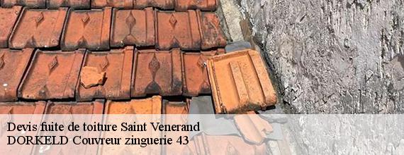 Devis fuite de toiture  saint-venerand-43580 DORKELD Couvreur zinguerie 43