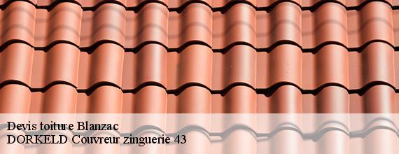 Devis toiture  blanzac-43350 DORKELD Couvreur zinguerie 43