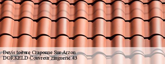 Devis toiture  craponne-sur-arzon-43500 DORKELD Couvreur zinguerie 43