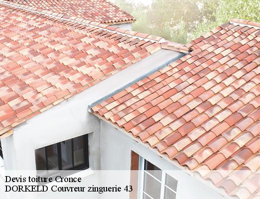 Devis toiture  cronce-43300 DORKELD Couvreur zinguerie 43