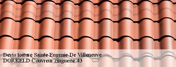 Devis toiture  sainte-eugenie-de-villeneuve-43230 DORKELD Couvreur zinguerie 43