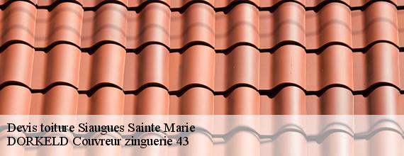 Devis toiture  siaugues-sainte-marie-43300 DORKELD Couvreur zinguerie 43