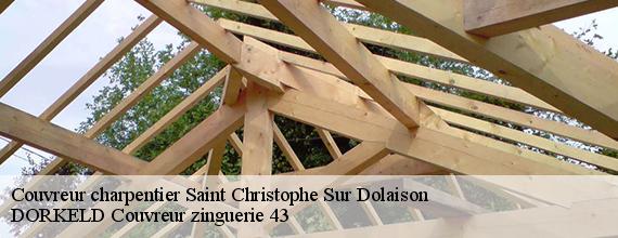 Couvreur charpentier  saint-christophe-sur-dolaison-43370 DORKELD Couvreur zinguerie 43
