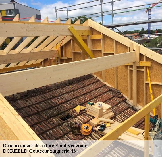 Rehaussement de toiture  saint-venerand-43580 DORKELD Couvreur zinguerie 43