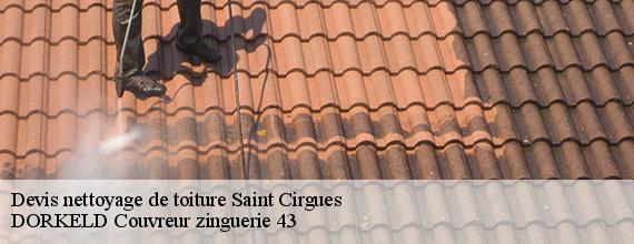 Devis nettoyage de toiture  saint-cirgues-43380 DORKELD Couvreur zinguerie 43