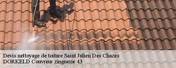 Devis nettoyage de toiture  saint-julien-des-chazes-43300 DORKELD Couvreur zinguerie 43