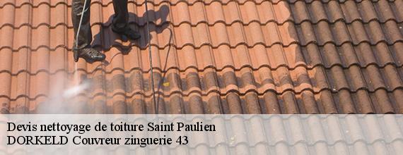 Devis nettoyage de toiture  saint-paulien-43350 DORKELD Couvreur zinguerie 43