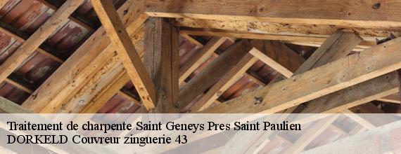 Traitement de charpente  saint-geneys-pres-saint-paulien-43350 DORKELD Couvreur zinguerie 43