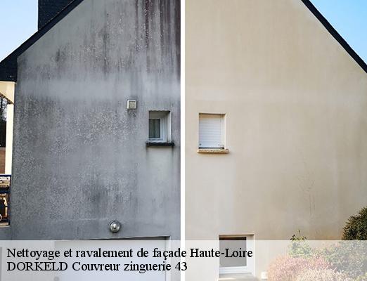 Nettoyage et ravalement de façade 43 Haute-Loire  DORKELD Couvreur zinguerie 43