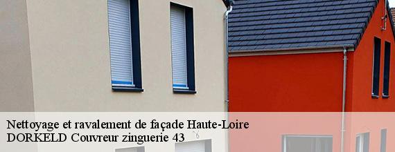 Nettoyage et ravalement de façade 43 Haute-Loire  DORKELD Couvreur zinguerie 43