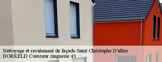 Nettoyage et ravalement de façade  saint-christophe-d-allier-43340 DORKELD Couvreur zinguerie 43