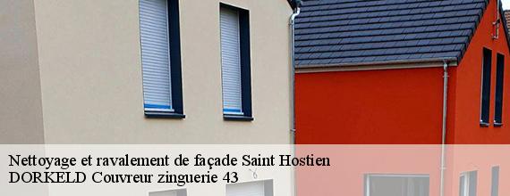 Nettoyage et ravalement de façade  saint-hostien-43260 DORKELD Couvreur zinguerie 43