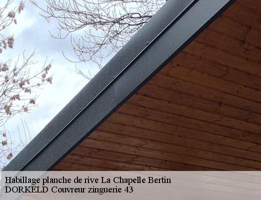 Habillage planche de rive  la-chapelle-bertin-43270 DORKELD Couvreur zinguerie 43