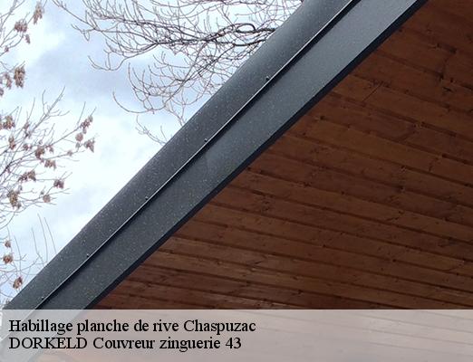 Habillage planche de rive  chaspuzac-43320 DORKELD Couvreur zinguerie 43