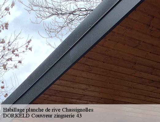 Habillage planche de rive  chassignolles-43440 DORKELD Couvreur zinguerie 43