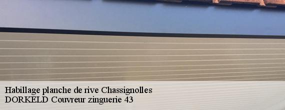 Habillage planche de rive  chassignolles-43440 DORKELD Couvreur zinguerie 43