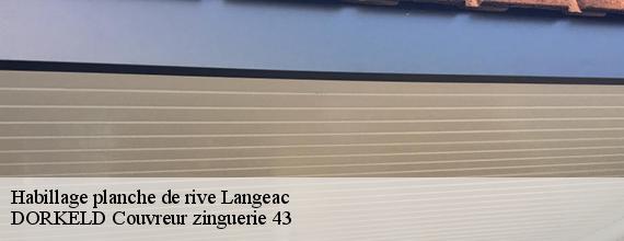 Habillage planche de rive  langeac-43300 DORKELD Couvreur zinguerie 43