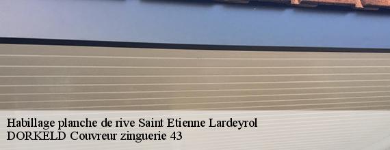 Habillage planche de rive  saint-etienne-lardeyrol-43260 DORKELD Couvreur zinguerie 43