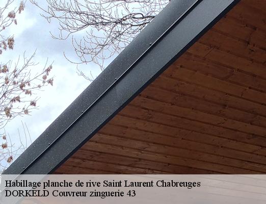 Habillage planche de rive  saint-laurent-chabreuges-43100 DORKELD Couvreur zinguerie 43