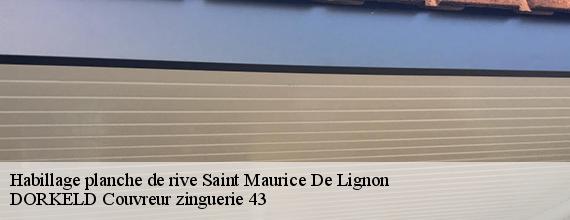 Habillage planche de rive  saint-maurice-de-lignon-43200 DORKELD Couvreur zinguerie 43