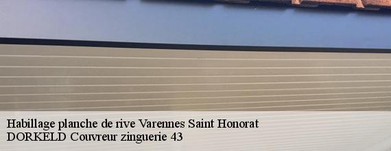 Habillage planche de rive  varennes-saint-honorat-43270 DORKELD Couvreur zinguerie 43