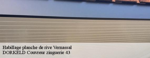 Habillage planche de rive  vernassal-43270 DORKELD Couvreur zinguerie 43