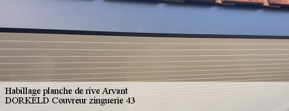 Habillage planche de rive  arvant-43360 DORKELD Couvreur zinguerie 43