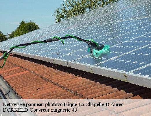 Nettoyage panneau photovoltaique  la-chapelle-d-aurec-43120 DORKELD Couvreur zinguerie 43