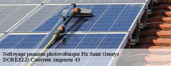 Nettoyage panneau photovoltaique  fix-saint-geneys-43320 DORKELD Couvreur zinguerie 43