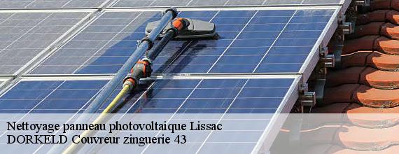 Nettoyage panneau photovoltaique  lissac-43350 DORKELD Couvreur zinguerie 43