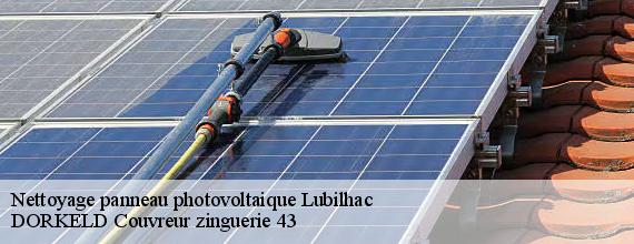 Nettoyage panneau photovoltaique  lubilhac-43100 DORKELD Couvreur zinguerie 43