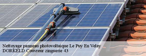 Nettoyage panneau photovoltaique  le-puy-en-velay-43000 DORKELD Couvreur zinguerie 43