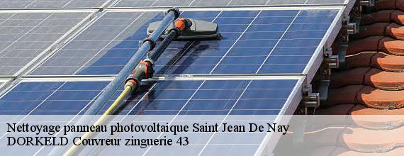 Nettoyage panneau photovoltaique  saint-jean-de-nay-43320 DORKELD Couvreur zinguerie 43