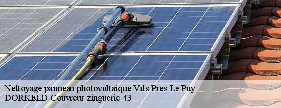 Nettoyage panneau photovoltaique  vals-pres-le-puy-43750 DORKELD Couvreur zinguerie 43